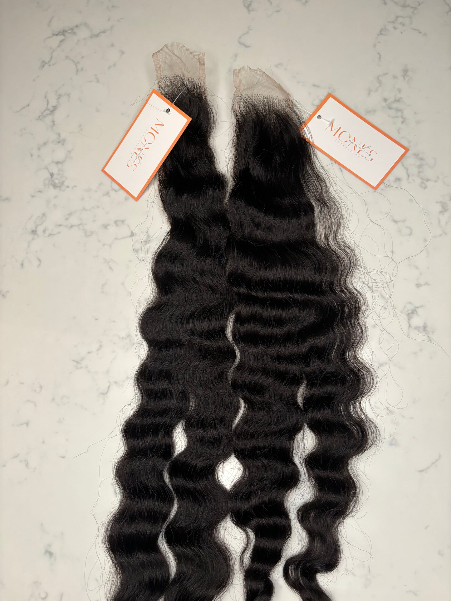 Raw Cambodian Curly Closures (READY TO SHIP)